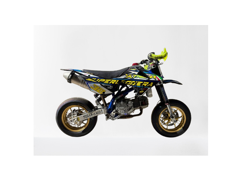 PITBIKE XTREMA SUPERLEGGERA FULL MASELLI MOTORE 12 POLLICI  USATA