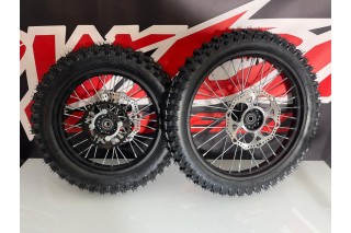 CERCHI 14'' - 17'' COMPLETO CROSS POSTERIORE PITBIKE