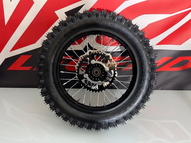 CERCHIO 14'' COMPLETO CROSS POSTERIORE PITBIKE CERCHIO 14'' COMPLETO CROSS POSTERIORE PITBIKE