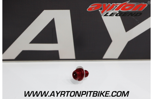 PIT BIKE RED MAGNETIC RACING ENGINE OIL CAP