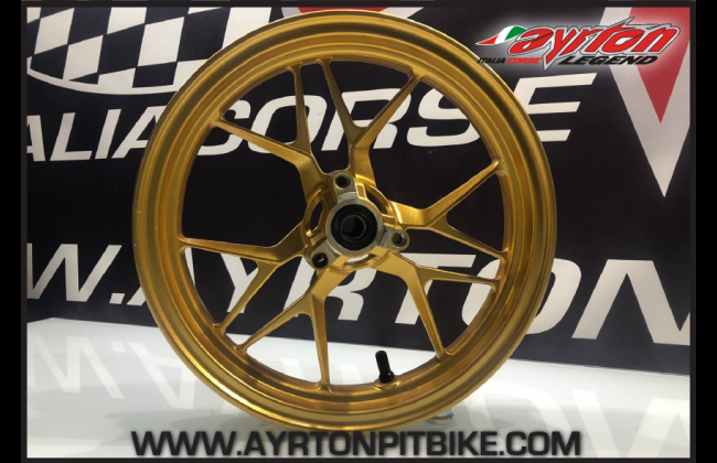 Rear Rim Pitbike Ultralight Ayrton 3 Holes Top Quality