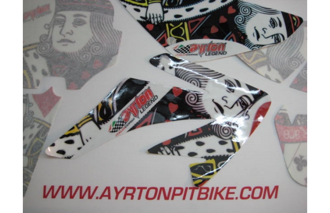 Pit Bike Graphics Ayrton Legend Fighter