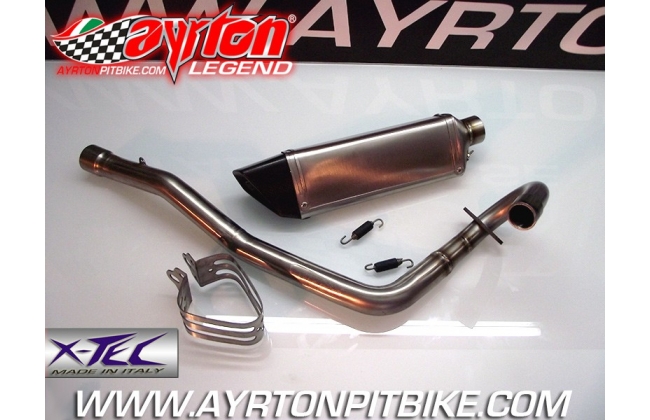 Xtec Penta Full Carbon Exhaust For Ayrton Legend Skorpion